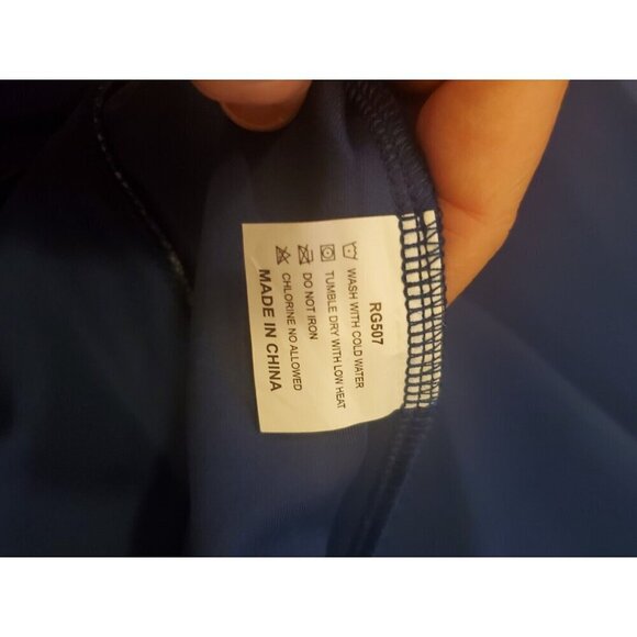Rawgear Hoodie Zip-up Jacket Men's M Royal Blue Athletic Track Gym #RG507 NWT - Picture 3 of 11